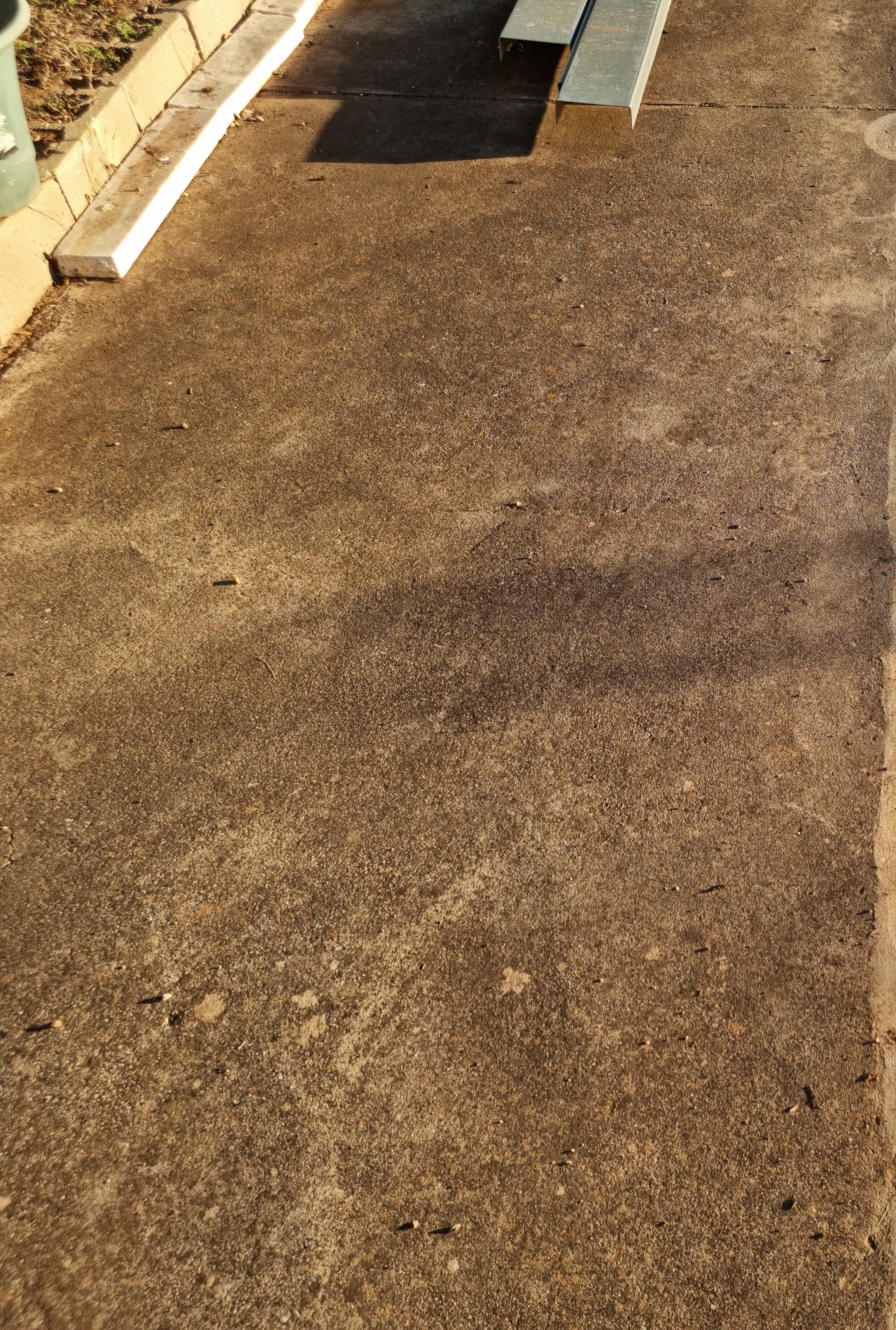 Before Pressure Cleaning